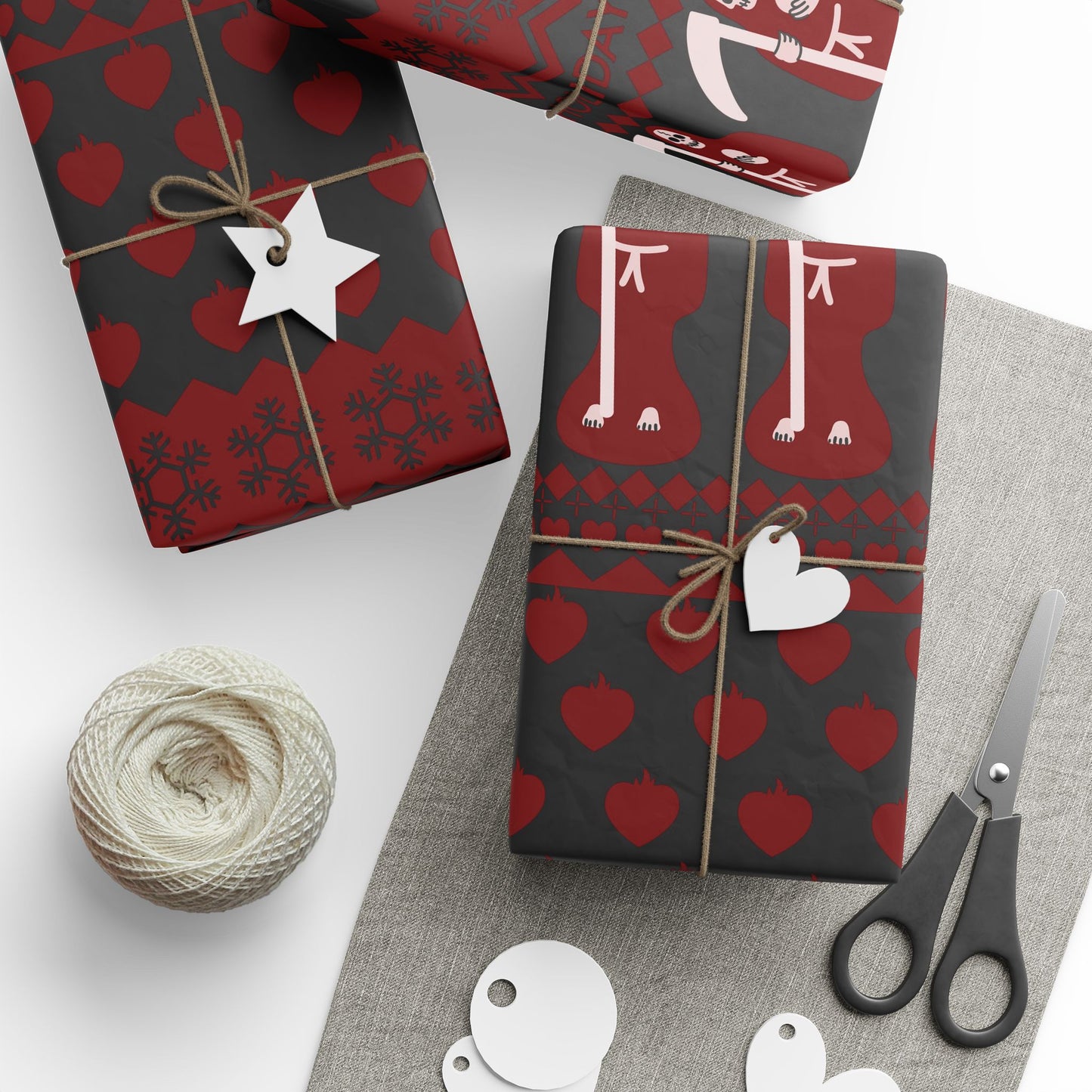 Santa Muerte - Holiday Wrapping Paper